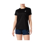 Camiseta Asics Silver - Feminina PRETO