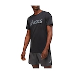 Camiseta Asics Silver - Masculina PRETO