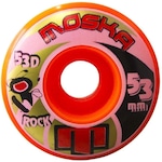 Rodas de Skate Moska Rock 53 mm 101a - 53 mm LARANJA