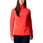 Jaqueta de Moletom sem Capuz Columbia Glacial IV Half Zip - Feminina ROSA