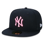 Boné Aba Reta New Era 59fifty MLB New York Yankees - Fechado - Adulto PRETO