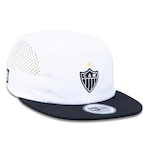 Boné Aba Reta New Era Camper Futebol Atletico Mineiro - Strapback - Adulto BRANCO