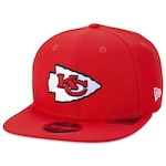 Boné Aba Reta New Era Kansas City Chiefs 950 Street S - Snapback - Adulto VERMELHO