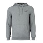 Blusão de Moletom com Capuz Puma Essentials Small - Masculino CINZA/PRETO