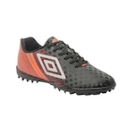 Chuteira Society Umbro Illusion - Adulto PRETO