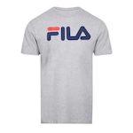 Camiseta Fila Manga Curta Letter Premium - Masculina AZUL ESC/AZUL