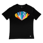 Camiseta Grizzly Color Wheel - Masculina PRETO