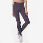 Calça Legging Fila Compress Fit Reflex - Feminina CINZA