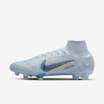 Chuteira de Campo Nike Superfly 8 Elite FG - Adulto CINZA