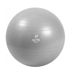 Bola de Pilates Acte Sports 55cm com Bomba de Ar - T9 CINZA