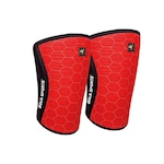 Joelheira Gold Sports Cross Training Pro em Neoprene 7 mm - 2 unidades VERMELHO