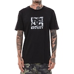 Camiseta DC Shoes Square Star Fill Marble - Masculina PRETO