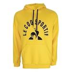 Blusão Le Coq Sportif Essentials Hoody Ss - Masculino Amarelo/Preto