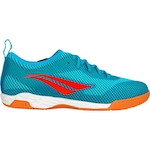 Chuteira Futsal Penalty Max 500 Ecoknit XXI - Adulto AZUL/VERMELHO