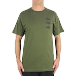 Camiseta Quiksilver G-Land Type - Masculina VERDE