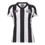 Camisa do Santos II 22 Umbro Torcedora - Feminina PRETO