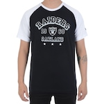 Camiseta New Era Sinse Team Raiders - Masculina PRETO