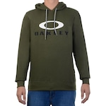 Blusão de Moletom com Capuz Oakley Dual Herb - Masculino VERDE