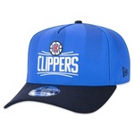 Boné Aba Curva New Era Los Angeles Clippers 940 AFrame Soccer Style - Snapback - Adulto AZUL