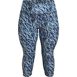 Calça Capri Under Armour HeatGear Print - Feminina AZUL