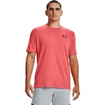 Camiseta Under Armour Left Chest - Masculina VERMELHO