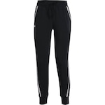 Calça Under Armour Rival Terry Taped Pant - Feminina PRETO