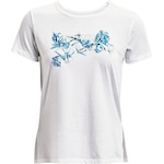 Camiseta Under Armour Live Floral WM Graphic - Feminina BRANCO