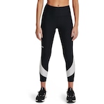 Calça Legging Under Armour HeatGear No-Slip Waistband Taped - Feminina PRETO