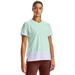 Camiseta Under Armour Charged Cotton - Feminina AZUL