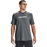 Camiseta Under Armour Recover Sleep Crew - Masculina CINZA