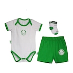 Kit Body Palmeiras Reve Dor Triple - Infantil BRANCO