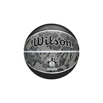 Bola Basquete NBA Team Tiedye Brooklyn Nets Wilson Oficial PRETO/CINZA