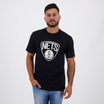 Camiseta New Era NBA Brooklyn Nets Sport - Masculina PRETO