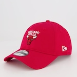 Boné Aba Curva New Era 920 NBA Chicago Bulls 44705 - Strapback - Adulto VERMELHO