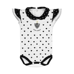 Body do Atlético Mineiro Reve Dor Heart - Infantil BRANCO