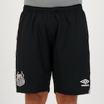 Bermuda Umbro Santos Viagem 2022 - Masculina PRETO