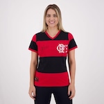 Camisa do Flamengo Zico 81 - Feminina VERMELHO