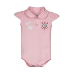 Body Polo Corinthians Torcida Baby - Infantil ROSA