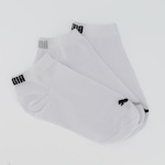 Kit Meia Cano Curto Puma Sapatilha - 9 Pares - Feminina BRANCO