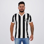 Camisa do Santos Retrô 1984 Listrada - Masculina BRANCO