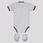 Kit Torcida Baby do Palmeiras: Body + Pantufa - Infantil BRANCO