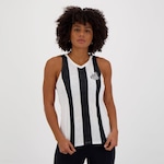 Camiseta Regata Santos Futfanatics Clipped - Feminina BRANCO