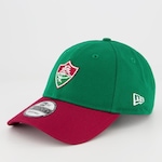 Boné Aba Curva New Era 3930 Fluminense - Strapback - Adulto VERDE