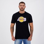 Camiseta New Era NBA Los Angeles Lakers 1947 - Masculina PRETO