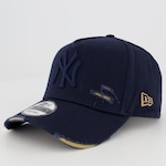 Boné New Era MLB New York Yankees Damage - Snapback - Adulto AZUL ESCURO