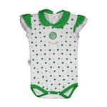 Body do Palmeiras Reve Dor Heart - Infantil BRANCO