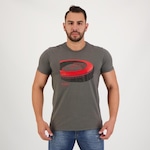 Camisa Flamengo Futfanatics Templo - Masculina CINZA