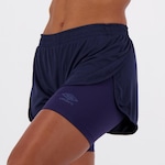 Shorts Umbro TWR Double - Feminino AZUL