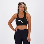 Top Fitness Puma 4Keeps BRA - Adulto PRETO