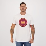 Camiseta New Era NFL Washington Redskins - Masculina BRANCO/VINHO